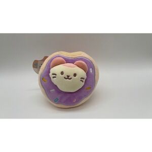 Anirollz Pandaroll Donut Plush Purple Sprinkles Kawaii Stuffed Animal New